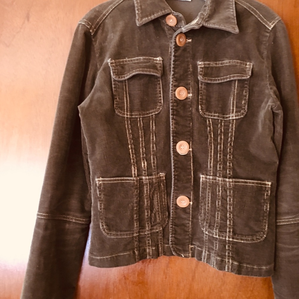 Corduroy army jacket